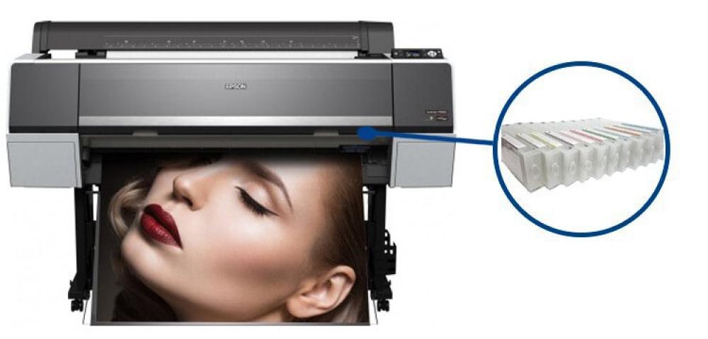 изображение Плоттер Epson SureColor SC-P9000V Spectro с ПЗК и чернилами - изображение 1