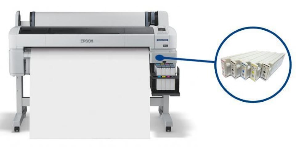 изображение Плоттер Epson SureColor SC-T7200D PS с ПЗК и чернилами - изображение 1