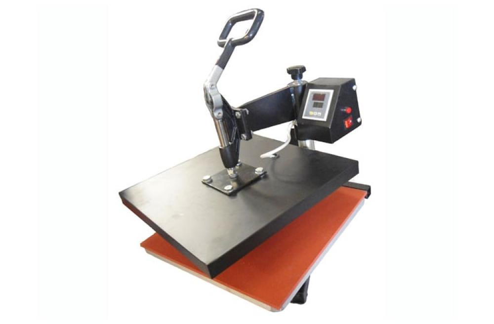 изображение Термопресс планшетный поворотный Grafalex XY-F201 (38x38см) для термотрансферной и сублимационной печати - изображение 1