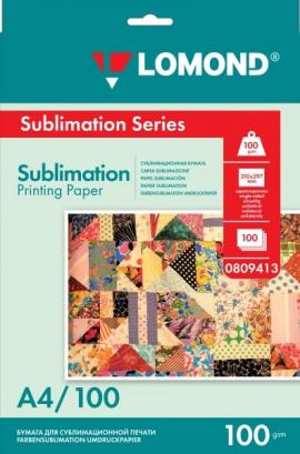 Сублимационная бумага  Lomond Sublimation A4 (100g)  100 листов
