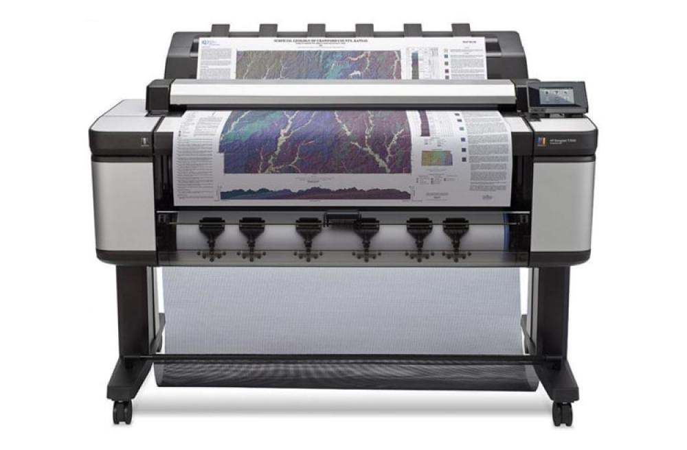 изображение Плоттер HP DesignJet T3500 36" с СНПЧ и чернилами - изображение 1