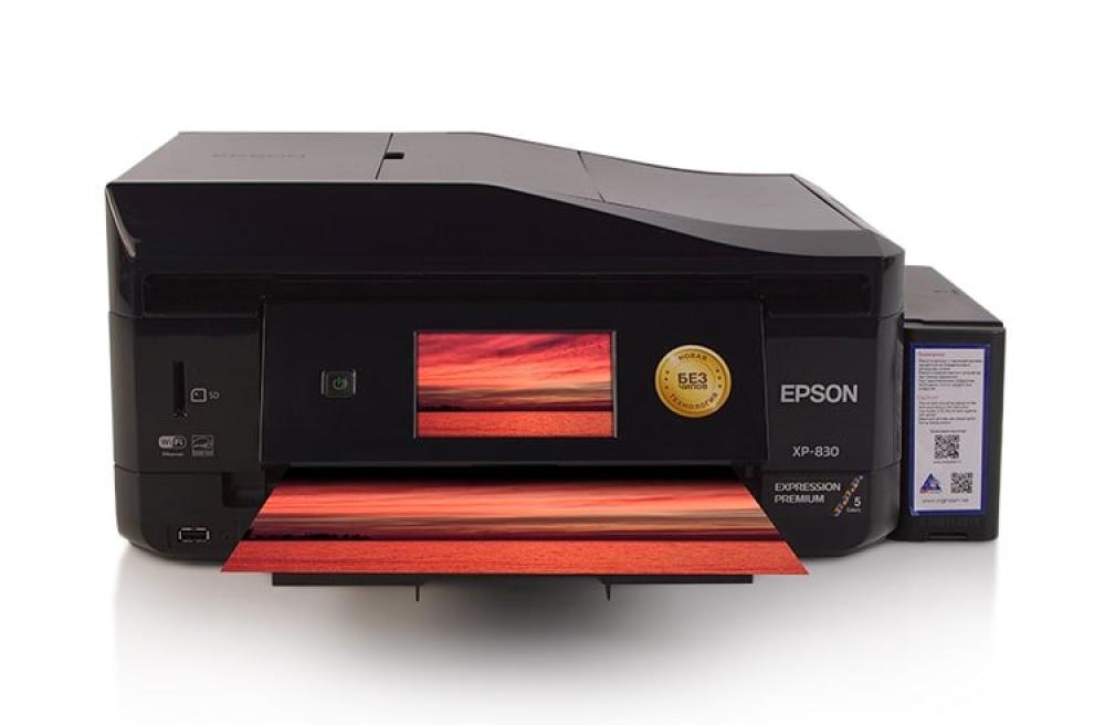 Фото Epson XP-830 Refurbished с СНПЧ - изображение 2