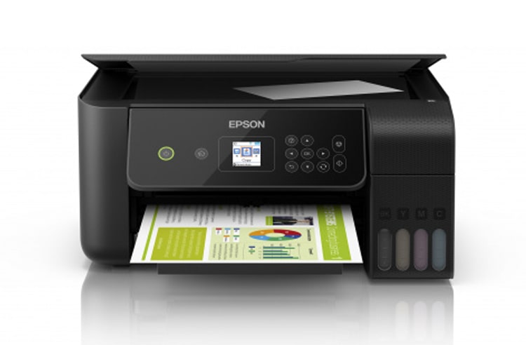 изображение МФУ Epson L3160 с оригинальной СНПЧ и чернилами