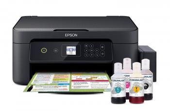 МФУ Epson Expression Home XP-3100 с БСНПЧ и чернилами ORIGINALAM.NET 350мл
