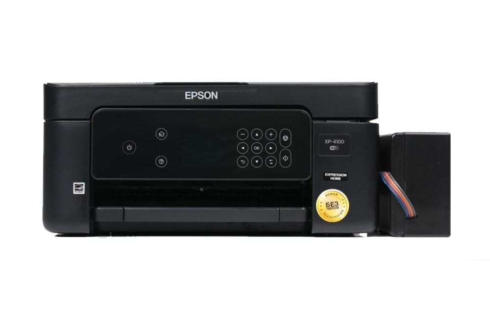 изображение МФУ Epson Expression Home XP-4100 с БСНПЧ и чернилами ORIGINALAM.NET 350мл - изображение 3