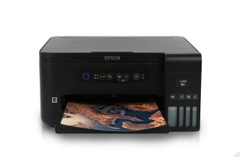 МФУ Epson L4150 с оригинальной СНПЧ и чернилами ORIGINALAM.NET (Уценка)