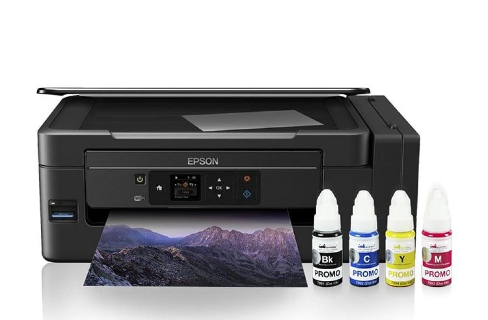 изображение МФУ Epson L3070 с оригинальной СНПЧ и чернилами INKSYSTEM 70 мл (Уценка) - изображение 1
