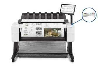 Плоттер HP DesignJet T2600 с СНПЧ и чернилами