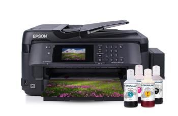 МФУ Epson WorkForce WF-7710DWF с БСНПЧ и чернилами ORIGINALAM.NET 350мл