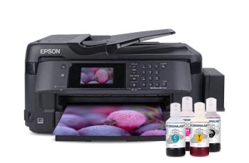 МФУ Epson WorkForce WF-7715DWF с БСНПЧ и чернилами ORIGINALAM.NET 350мл