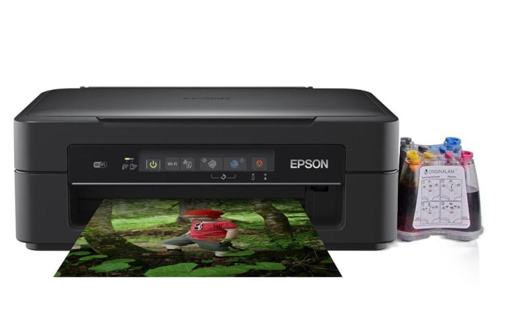 изображение МФУ Epson Expression Home XP-255 с СНПЧ и сублимационными чернилами - изображение 1