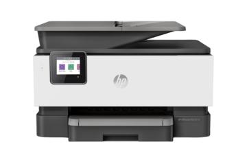 изображение МФУ HP OfficeJet Pro 9010 с оригинальными картриджами