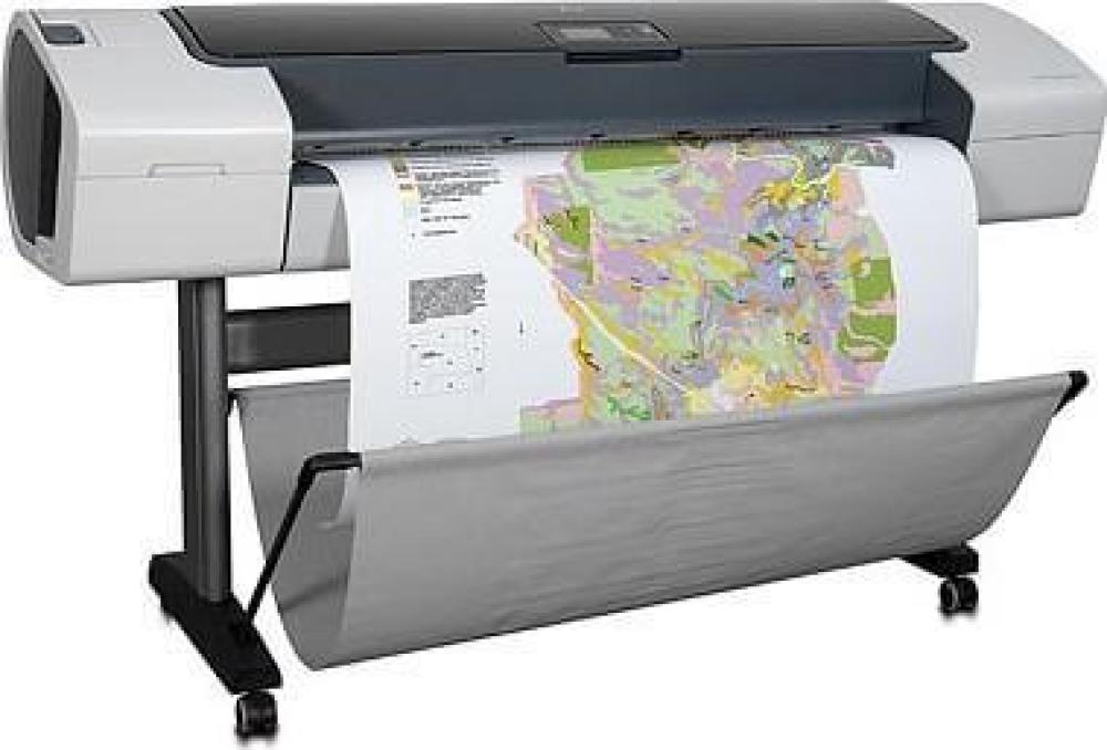 изображение Плоттер HP DesignJet T1100ps 44" с СНПЧ - изображение 2