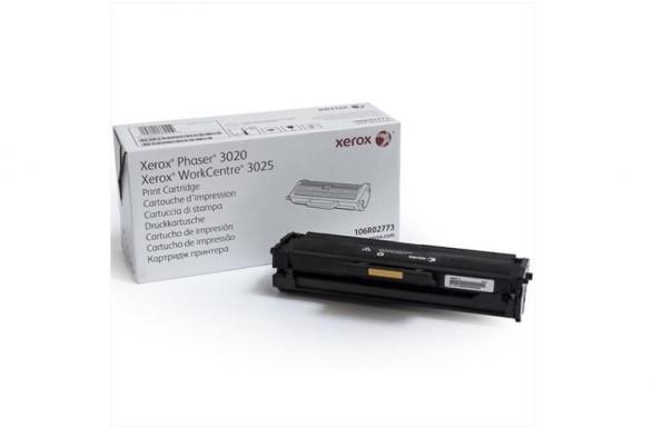 изображение Тонер-картридж Xerox Phaser 3020, Xerox WorkCentre 3025  (1.5K стр.), черный