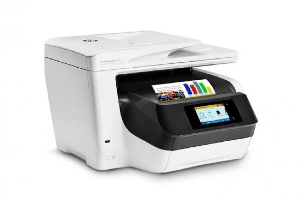 изображение МФУ HP OfficeJet Pro 8730 с СНПЧ и чернилами (Уценка) - изображение 2