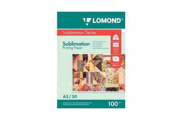 изображение Сублимационная бумага  Lomond Sublimation A3 (100g) 50 листов (0809315)