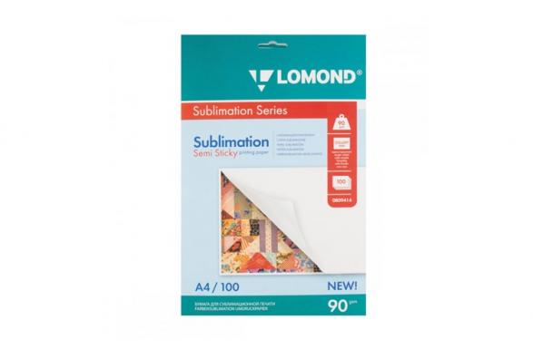 изображение Сублимационная бумага Lomond Sublimation A4 (100g) 100 листов, липкая (809414)