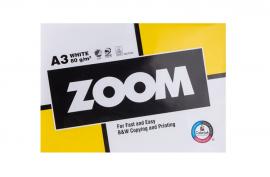 Офисная бумага Zoom A3, 80g/m2, 500л