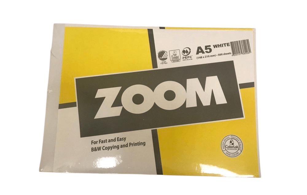 изображение Офисная бумага Zoom A5, 80g/m2, 500л - изображение 2