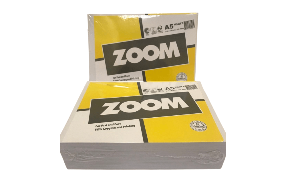 изображение Офисная бумага Zoom A5, 80g/m2, 500л - изображение 3