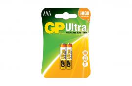 Батарейка GP AAA (LR03) Ultra Alkaline 24AU-U2