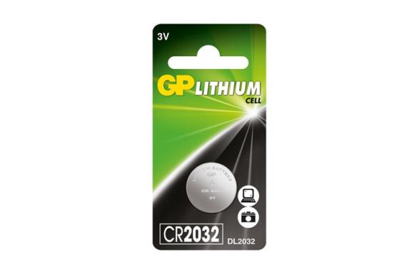 изображение Литиевая батарейка GP CR2032-U1, 3V