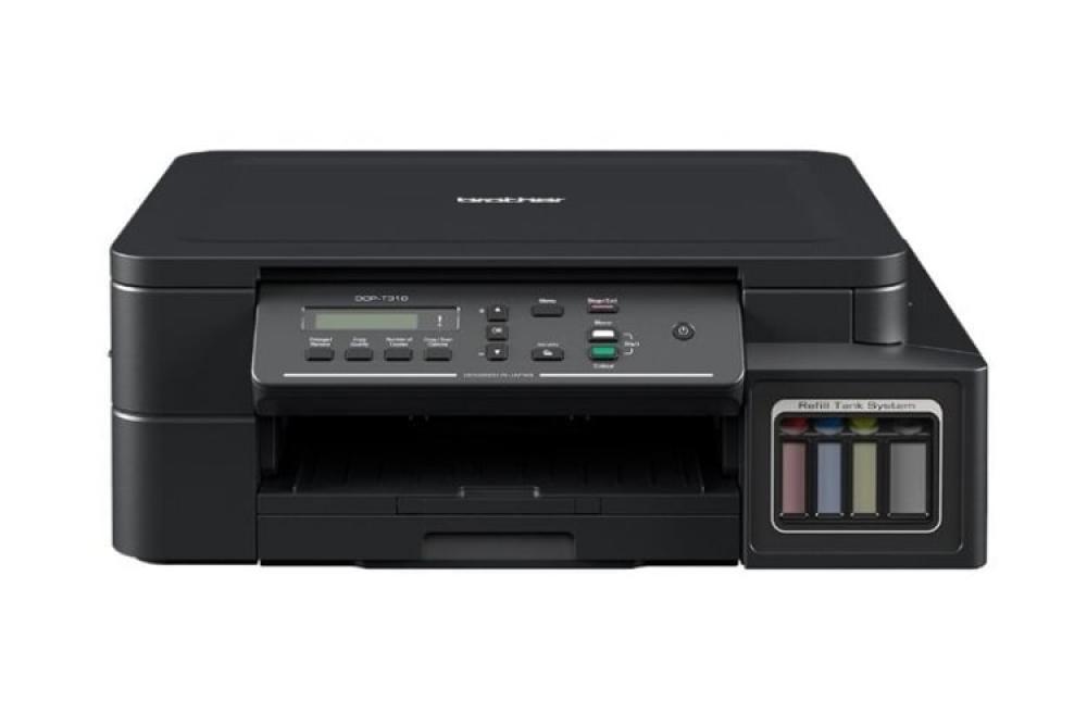 изображение МФУ Brother DCP-T310 с оригинальной СНПЧ и чернилами INKSYSTEM - изображение 1