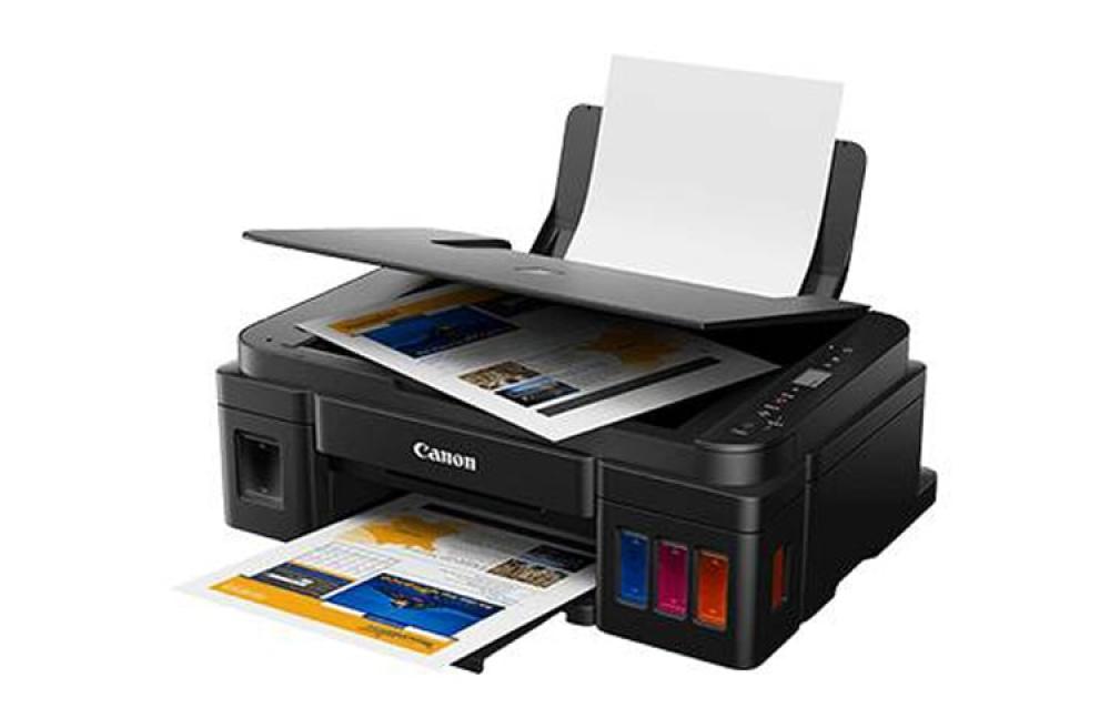 изображение МФУ Canon PIXMA G2411 с оригинальной СНПЧ и чернилами INKSYSTEM (Уценка) - изображение 2