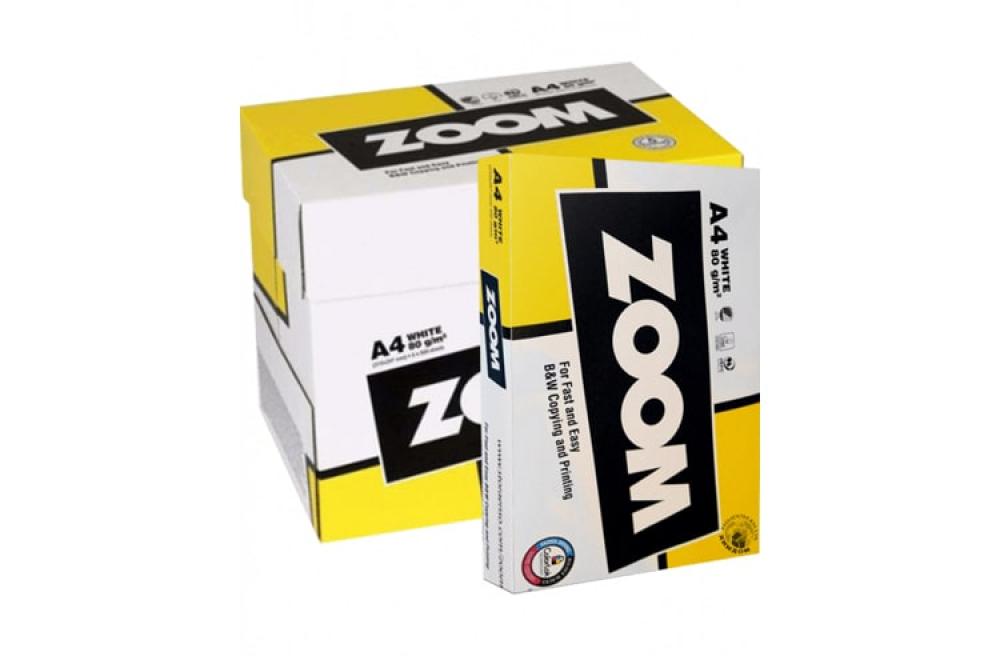 изображение Набор офисная бумага Zoom A4, 80g/m2, 5 пачек по 500л - изображение 2