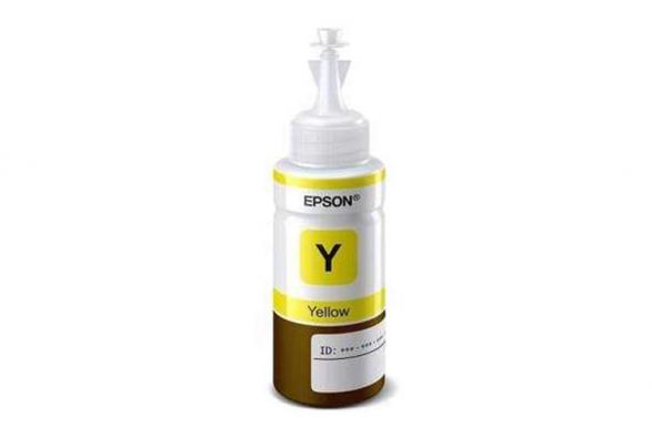 изображение Оригинальные чернила для Epson T664 Yellow (70 мл)