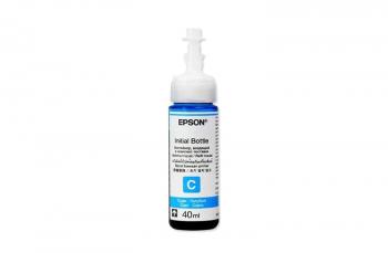 Оригинальные чернила для Epson T664 Cyan (40 мл)