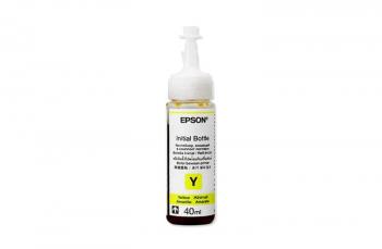 Оригинальные чернила для Epson T664 Yellow (40 мл)