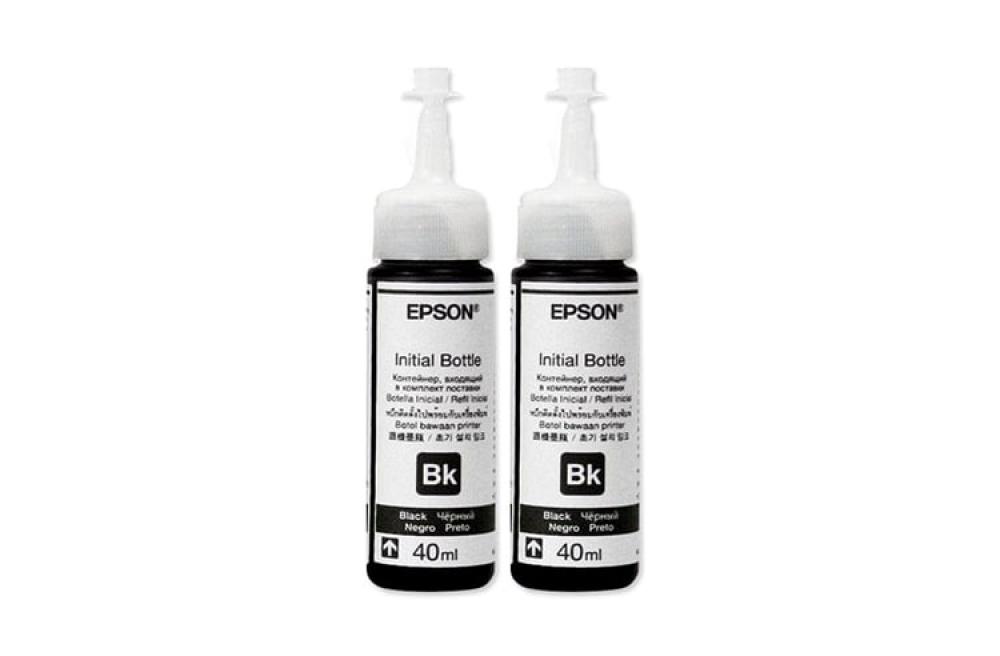 изображение Оригинальные чернила для Epson T664 Black (40 мл) - 2шт