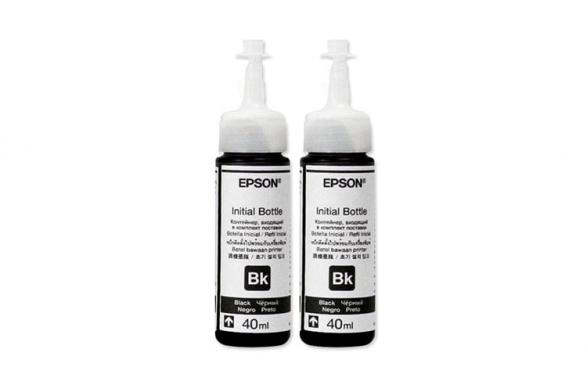 изображение Оригинальные чернила для Epson T664 Black (40 мл) - 2шт