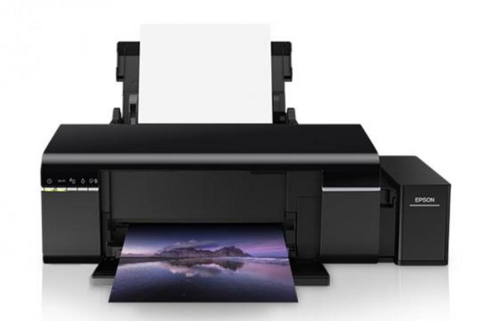 изображение Принтер Epson L805 с оригинальной СНПЧ и чернилами (Уценка) - изображение 1