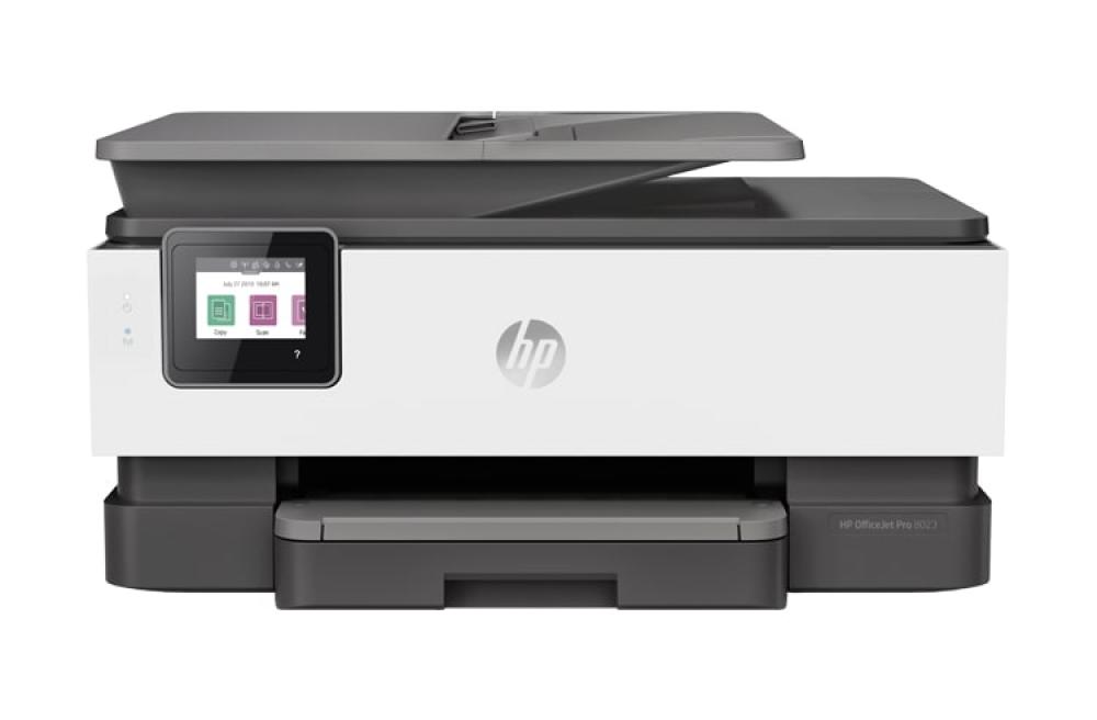 изображение МФУ HP OfficeJet Pro 8023 с оригинальными картриджами - изображение 1