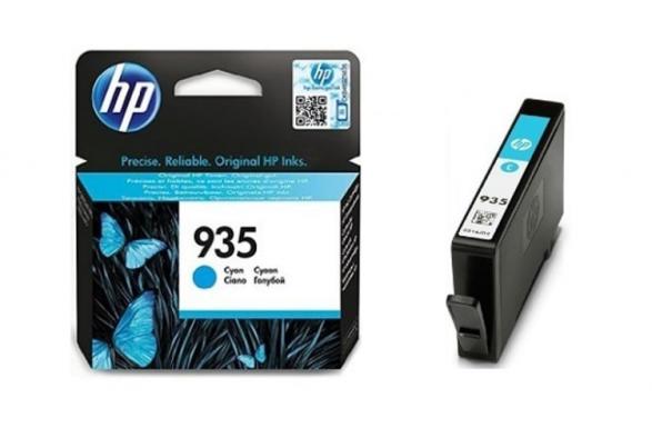 изображение Картридж HP 935 (голубой/cyan), 400 стр.