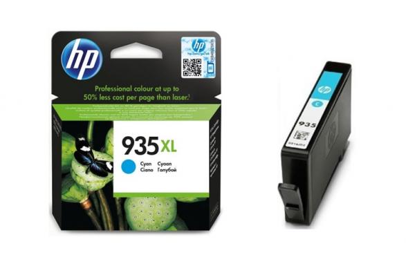 изображение Картридж HP 935 XL (голубой/cyan), 825 стр.