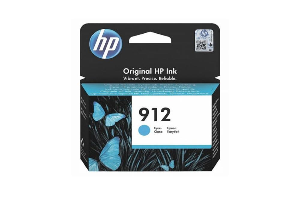 изображение Картридж HP 912 (голубой/cyan), 315 стр.