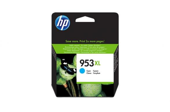 изображение Картридж HP 953 XL (голубой/cyan), 1600 стр.