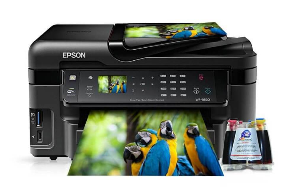 Фото Epson WF-3520DWF с СНПЧ - изображение 1