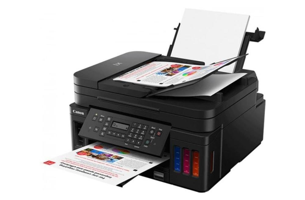 изображение МФУ Canon PIXMA G7040 с оригинальной СНПЧ и чернилами ORIGINALAM.NET 127мл - изображение 3