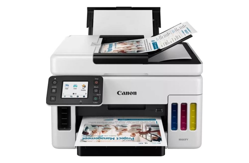 изображение МФУ Canon MAXIFY GX6040 с оригинальной СНПЧ и чернилами ORIGINALAM.NET 127мл - изображение 1
