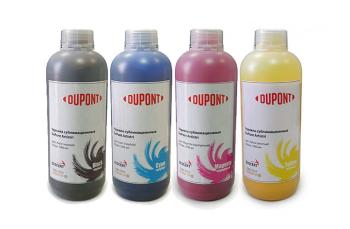 Комплект сублимационных чернил Dupont Xite S1500 1000 мл (4 цвета)