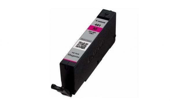 изображение Картридж Canon CLI-481M (пурпурный/magenta), 237 стр.