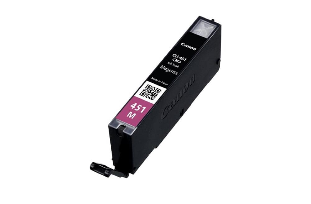Фото Картридж Canon CLI-451M (пурпурный/magenta), 324 стр. изображение Картридж Canon CLI-451M (пурпурный/magenta), 324 стр.