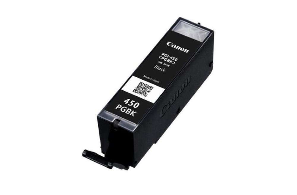 Фото Картридж Canon PGI-450PGBK (черный/black), 375 стр. изображение Картридж Canon PGI-450PGBK (черный/black), 375 стр.