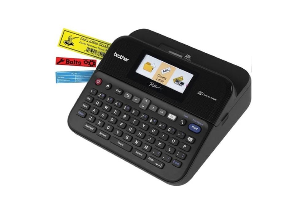 изображение Принтер для печати этикеток Brother P-Touch PT-D600VP в кейсе - изображение 3