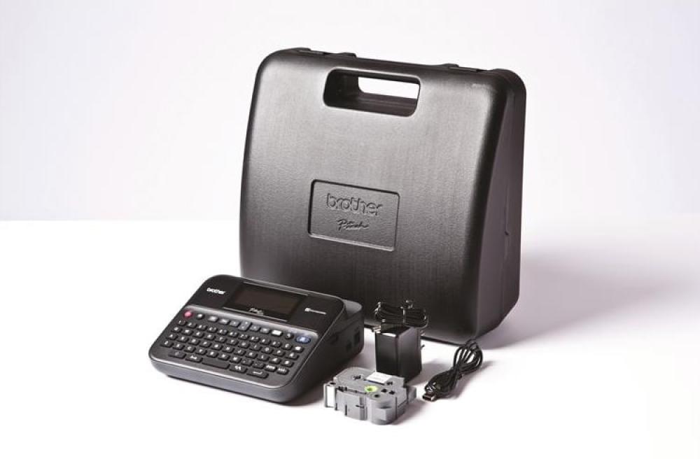 изображение Принтер для печати этикеток Brother P-Touch PT-D600VP в кейсе - изображение 5
