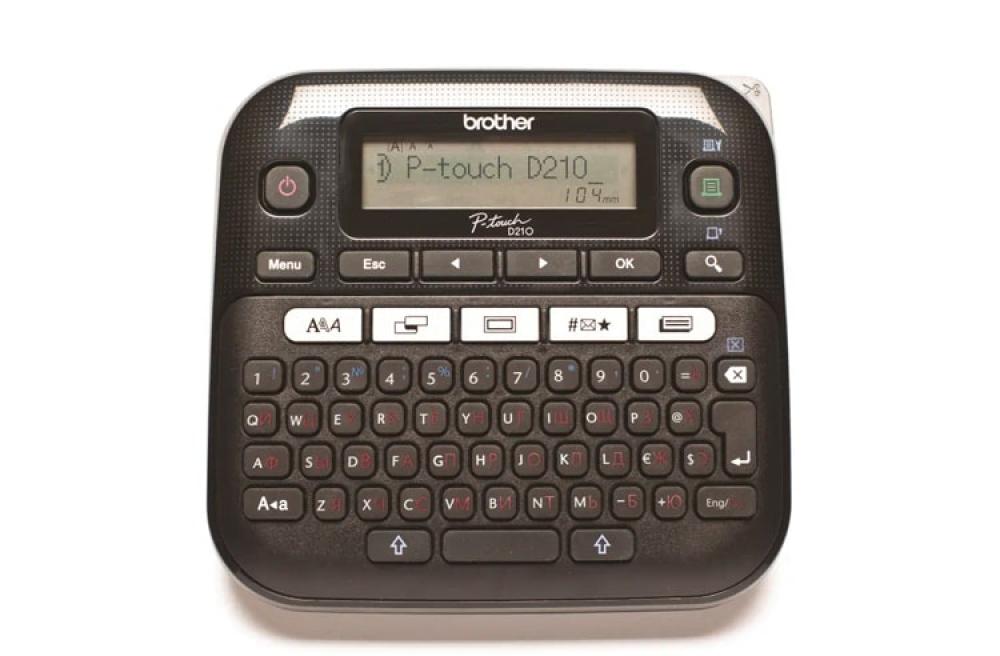 изображение Принтер для печати этикеток Brother PT-D210VP в кейсе - изображение 1